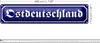 Blechschild Straßenschild 46x10cm Ostdeutschland Dekoration Produktbild-Vorschau 2
