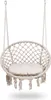 BOHO Hängesessel Beige für Garten Balkon Terrasse Produktbild-Vorschau 3