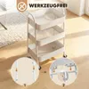 Sekey Rollwagen Küche 30 cm Breit Servierwagen Metall mit Produktbild-Vorschau 4