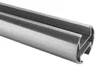 Innenlauf Gardinenstange Edelstahl Look 20mm Wandträger Produktbild-Vorschau 3