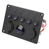 5 Gang Switch Panel, 5 Gang Rocker Switch, LED Switch Náhled obrázku produktu 2