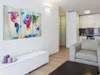 3mm Acrylglasplatte Acrylglasbild - World Map: An Explosion Produktbild-Vorschau 2