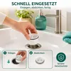 4 Stück Duschablauf Haarsieb Set für Viega Tempoplex, ideal Produktbild-Vorschau 4