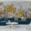 Muralo XXL Vlies FOTOTAPETE ABSTRAKTE Blumen (B) 180 cm x Produktbild-Vorschau 1