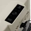 A close-up view of the control panel and power cord of a portable refrigerator. Náhled obrázku produktu