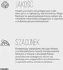 Marketing text and icons related to product quality and respect for the planet. Produktbild-Vorschau