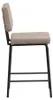 Sgabello Bronx71 Espen in tessuto riciclato taupe 64 - 77 Anteprima dell’immagine prodotto 15