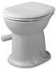 Duravit Duraplus Trockenklosett mit Klappengarnitur und Produktbild-Vorschau 2