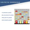 T-Karten Planer OfficePlaner 49x47,3 cm 7 Träger grau Produktbild-Vorschau 10