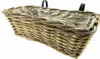 Balkonmand - Schuttingmand - Antiek Grijs - 42 x 22 x 15 cm Náhled obrázku produktu 5