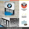 Nostalgic-Art - Plaque en métal 15x20 cm - BMW - Garage BMW Voir les images du produit 3