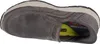 A top-down view of a gray Skechers slip-on shoe. Anteprima dell’immagine prodotto