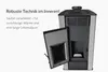 NEMAXX® P18 wasserführender Pelletofen 18 kW, A+ – bis 300 Produktbild-Vorschau 7