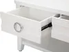 Table Basse Shine 90 X 60 X 47 Cm En Bois Blanc - Table Voir les images du produit 4