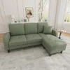 Merax L-vormige hoekbank met chaise longue, 3-zits bank met Productafbeelding-voorbeeld 9