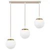 MasterLED Pendelleuchte Bali-12 E27 3-flammig Beige-Gold Produktbild-Vorschau 3