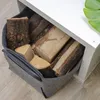 25L Filz Aufbewahrungskorb 37x24x37 cm Holz Kaminholzkorb Produktbild-Vorschau 8