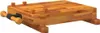 vidaXL Piano di lavoro con morsa 52x44x9,5 cm in legno Anteprima dell’immagine prodotto 5
