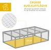 PawHut Freilaufgehege Kleitierkäfig Kleintierstall Produktbild-Vorschau 6