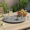 Lesli Living Drehteller Lazy Susan  anthrazit ø 60 cm Produktbild-Vorschau 7