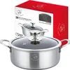 Kochtopf 28 cm Edelstahl mit Honigwabenstruktur Produktbild-Vorschau 10