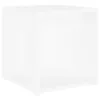 vidaXL Stolik boczny biały 33x33x34,5 cm materiał Podgląd zdjęcia produktu 9