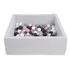 Ballebad 90x90cm mit 150 Ballen Schaumstoffrand waschbar Produktbild-Vorschau 1