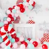 Folienballon Zuckerstange 50x82cm Weiß / Rot Produktbild-Vorschau 17