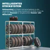 Étagère à pneus 3 niveaux max. 795kg Support pour 8 roues Voir les images du produit 2