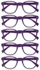 OPULIZE Pop Lesebrille 5er Pack Keck Rund Matt Rahmen Produktbild-Vorschau 1