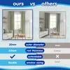 Comparison of two curtain rods, highlighting features of 'ours' versus 'others'. Produktbild-Vorschau