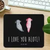 Mr. & Mrs. Panda Mauspad Axolotl Liebe - Schwarz - Produktbild-Vorschau 2