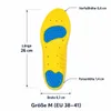 COOL-i® Gel-Sport-Einlegesohlen – Massage Schuheinlagen mit Produktbild-Vorschau 2