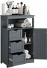 Midi skříňka Vicco Bianco Šedá 56 x 86.5 cm, Model 54450 Náhled obrázku produktu 6