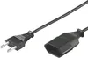 goobay Verlängerungskabel Eurostecker schwarz 2 m Voir les images du produit 4