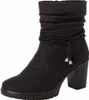 Rieker Damen Stiefelette Kordel Blockabsatz Warmfutter Produktbild-Vorschau 50