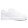 A white Puma Caven 2.0 Jr. sports shoe shown from the side. Produktbild-Vorschau
