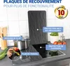 WENKO Glas Abdeck Platte Herd Abdeckplatte Herdabdeckung Produktbild-Vorschau 3