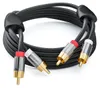 deleyCON 3,0m Cinch Stereo Audio RCA Kabel 2x Stecker - Produktbild-Vorschau 4