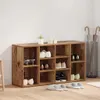 vidaXL Lavice na boty s policí z recyklovaného dřeva 103 x Náhled obrázku produktu 2