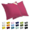 Lavea® 2er Set Kissenbezug 60x60 cm, 100% Baumwolle Jersey, Produktbild-Vorschau 1