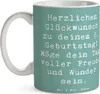 Mr. & Mrs. Panda Teetasse Spruch 6. Geburtstag - Produktbild-Vorschau 3