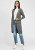 OXMO OXPhiletta Damen Lange Strickjacke Grobstrick Cardigan Produktbild-Vorschau 2