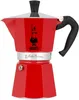 BIALETTI Moka Express 3 espresovač červený, 3 šálky Náhled obrázku produktu 1