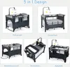5 in 1 Reisebett, Baby Bett Laufstall bis 15 kg, Produktbild-Vorschau 2