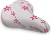 Selle Montegrappa Sattel HAPPY FLOWERS Weiß-Rosa Fahrrad Produktbild-Vorschau 1
