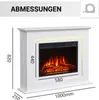 Elektrokamin Standkamin BALDERIA Finn – Heizung bis 2000 W, Produktbild-Vorschau 7