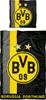 BVB-Bettwäsche mit Streifenmuster (135 x 200 cm) Borussia Produktbild-Vorschau 1