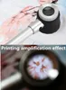 Loep met 10-voudige vergroting, 3 LED-lampjes, optisch glas Productafbeelding-voorbeeld 4