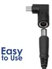 Akyga AK-ND-D09, USB type C, 5.5 x 3.0 mm + pin, Schwarz Produktbild-Vorschau 9